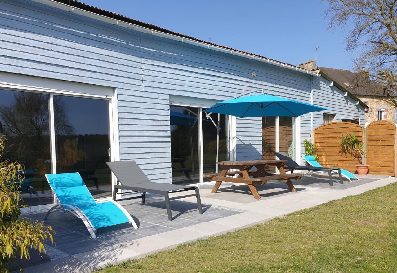 Charming Traditional 2-Bed Cottage Near Plémet Exterior photo